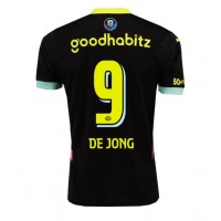 Camisa de Futebol PSV Eindhoven Luuk de Jong #9 Equipamento Secundário 2024-25 Manga Curta